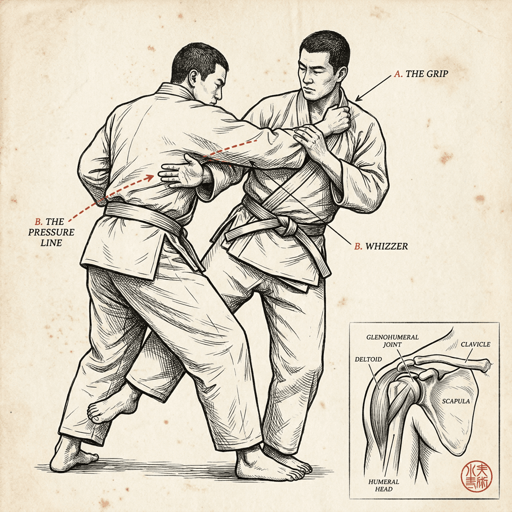 Engraved plate illustrating The Underhook and the Whizzer